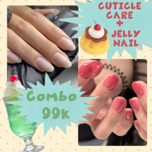 Combo 99k: Cắt da + Sơn thạch (lựa chọn màu)